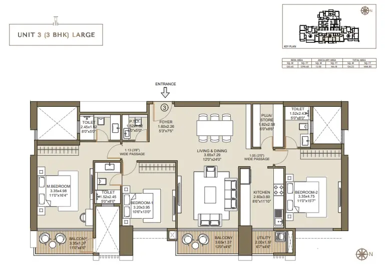 The Gateway by L&T floor plan 5