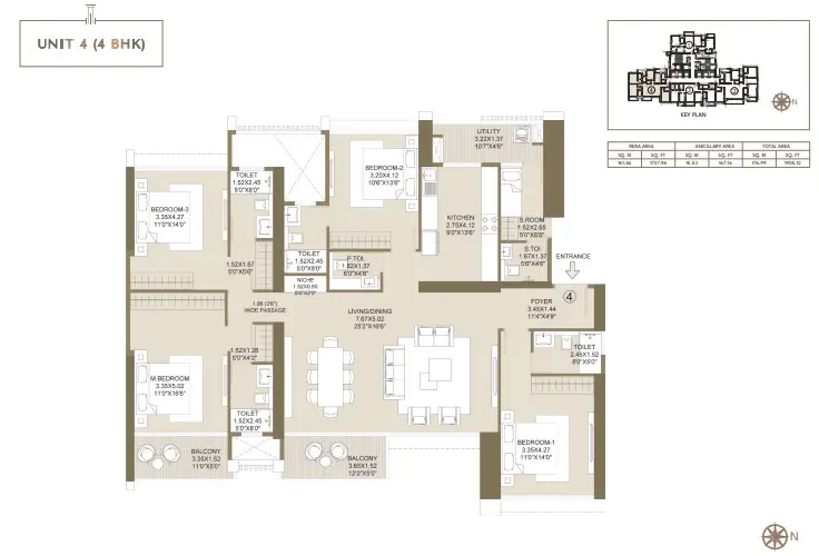 The Gateway by L&T floor plan 6