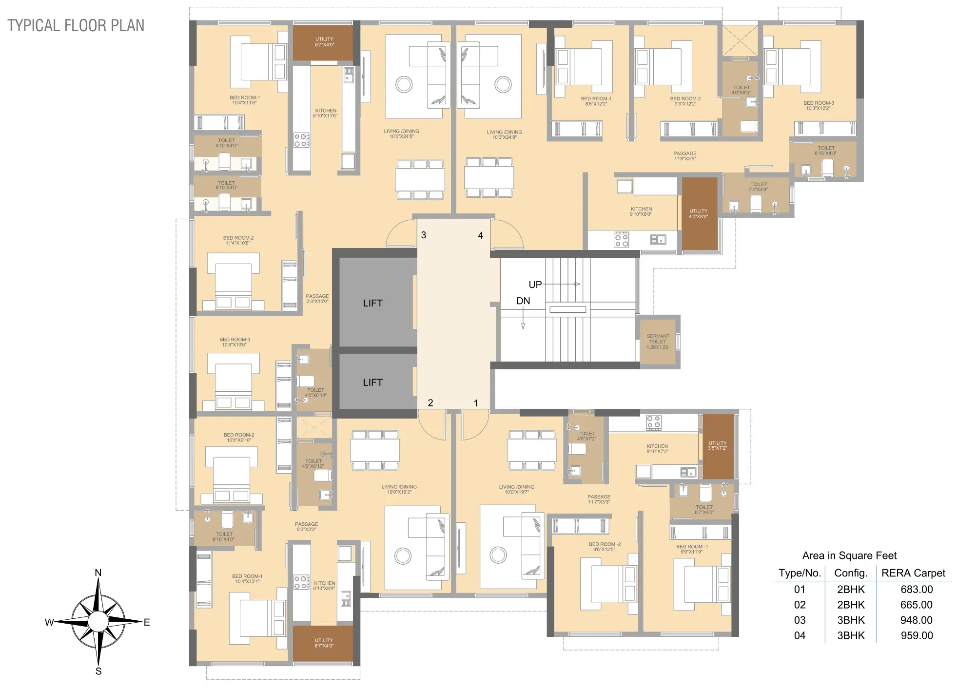 Ratan Address floor plan 7