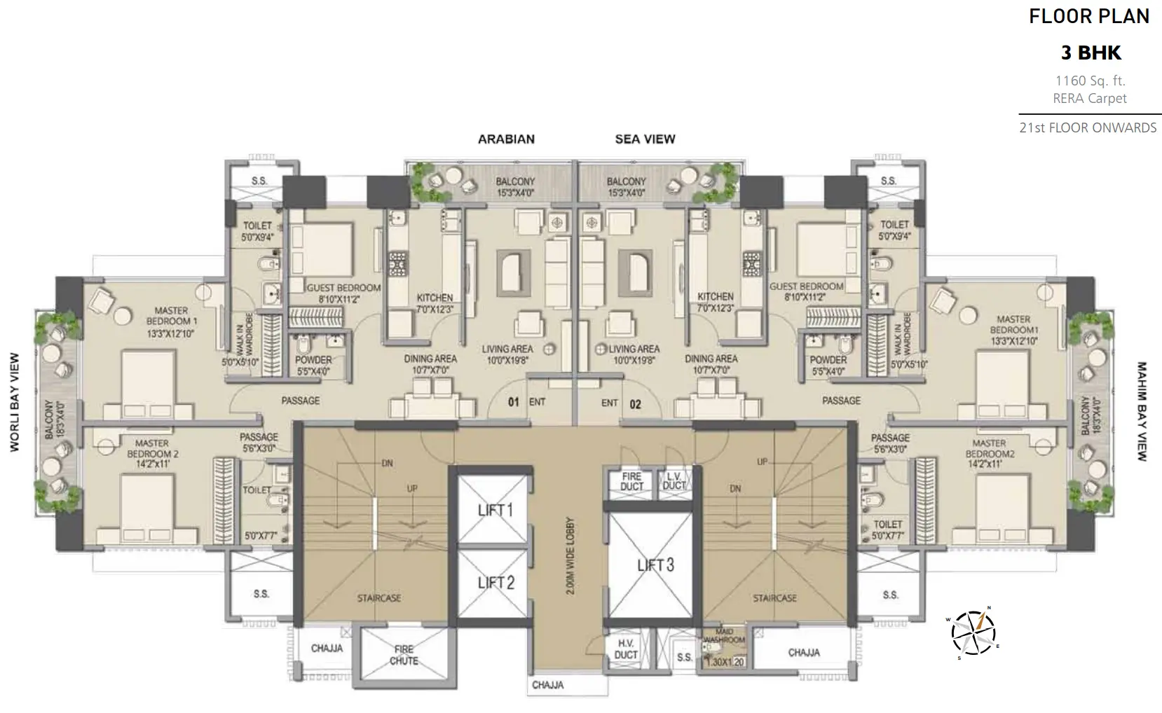 Vraj Tiara floor plan 1