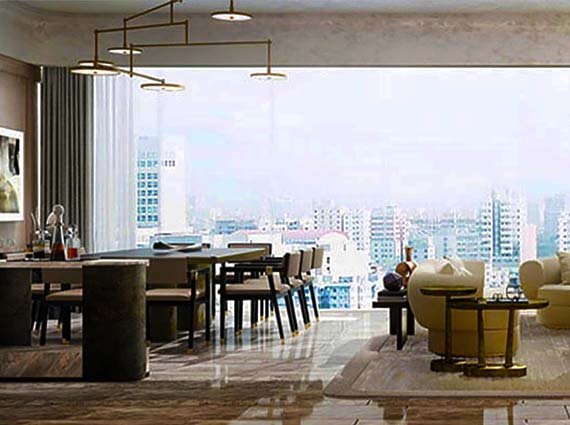 5 BHK Rustomjee Crown