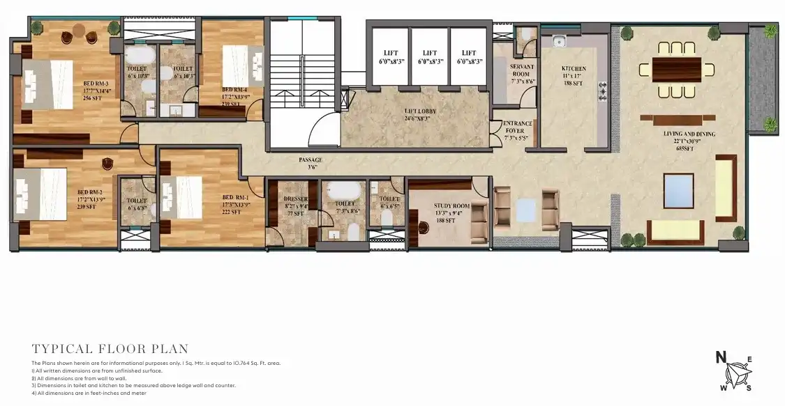 6 Crystal floor plan 1