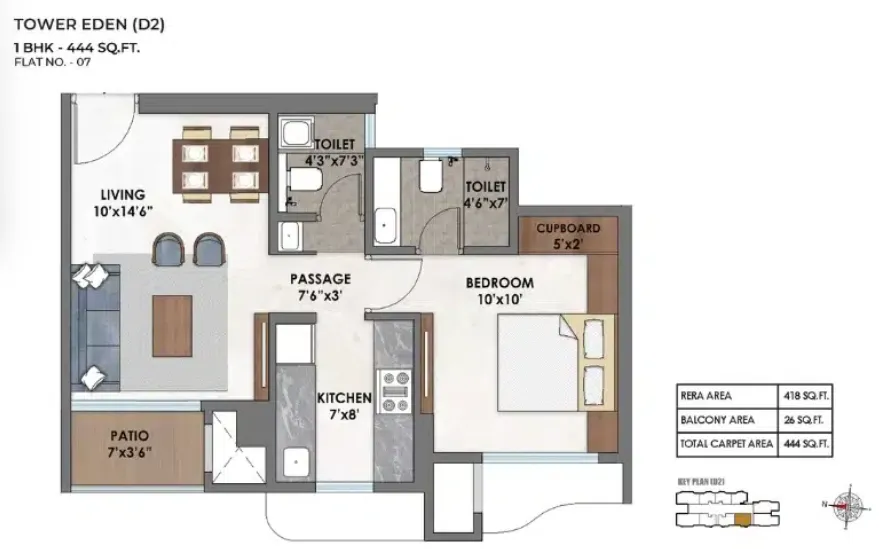 Ashar Merac floor plan 1