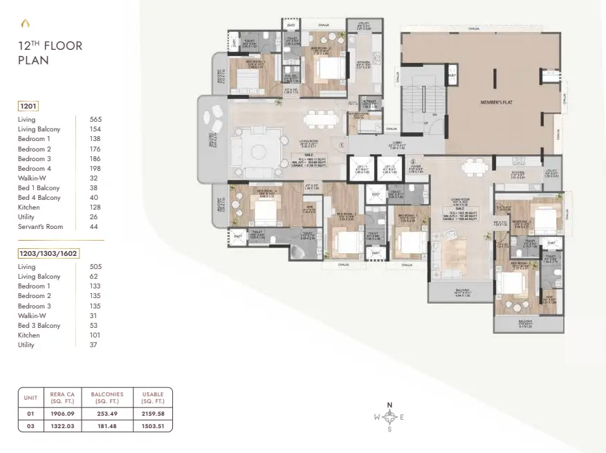 Atlantis Khar West floor plan 2