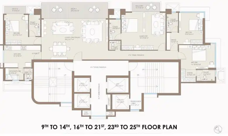 Aurum Helios floor plan 4