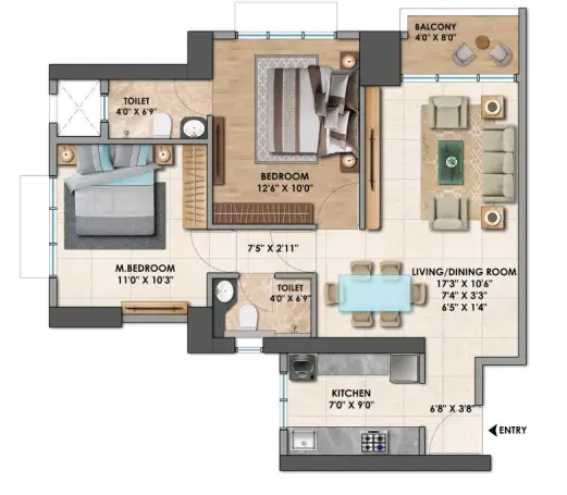 Chandak GreenAiry floor plan 1