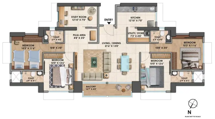 Chandak GreenAiry floor plan 5