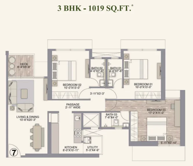 Chandak Treesourus floor plan 2