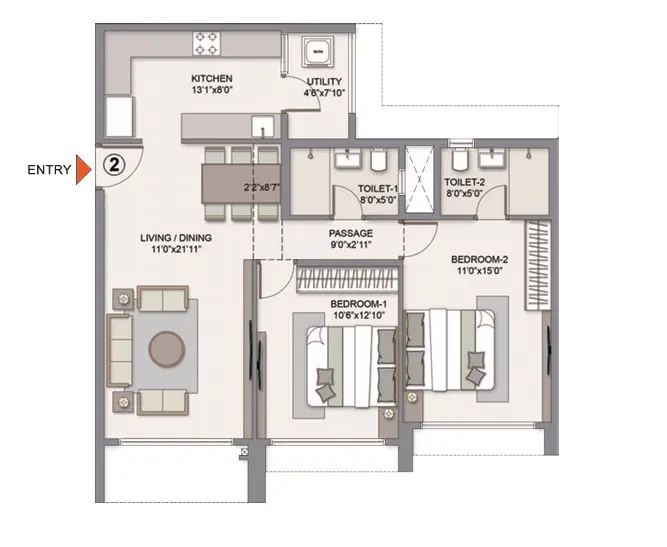 Chandak Vansham floor plan 4