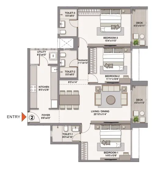 Chandak Vansham floor plan 9