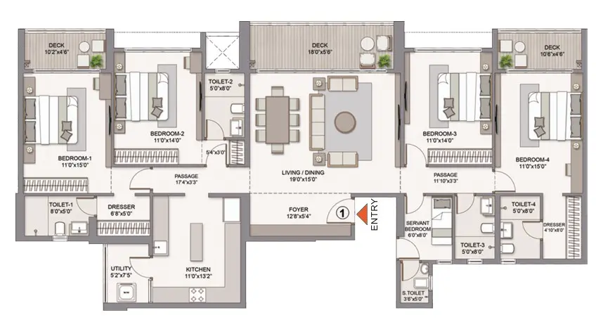 Chandak Vansham floor plan 10