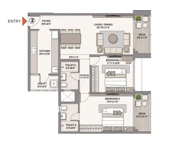 Chandak Vansham floor plan 11