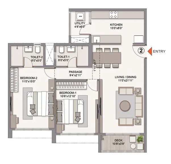 Chandak Vansham floor plan 14