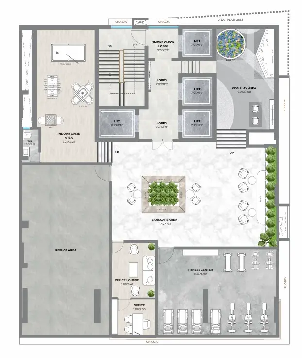 Crescent 9 floor plan 1