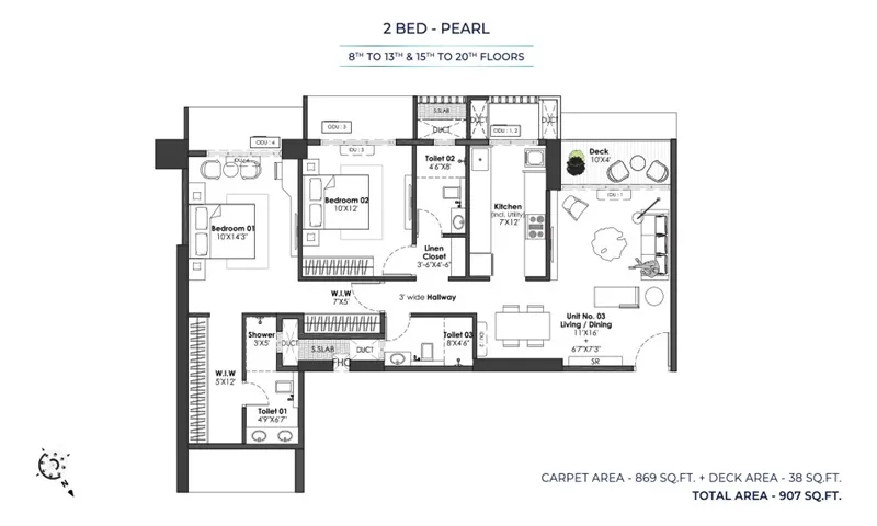 Darshan Inara floor plan 1