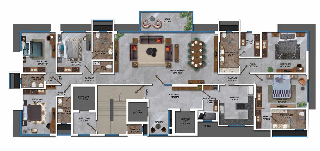 Ekta Elitus floor plan 2