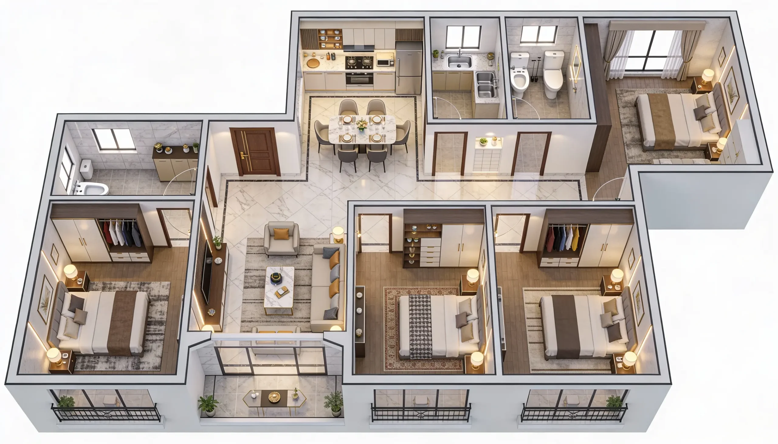 Embassy Citadel floor plan 1