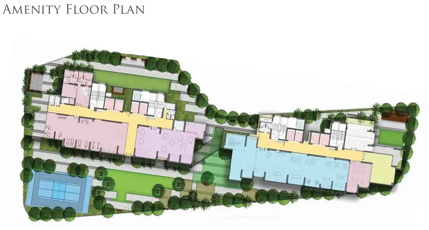 Godrej Skyshore floor plan 1