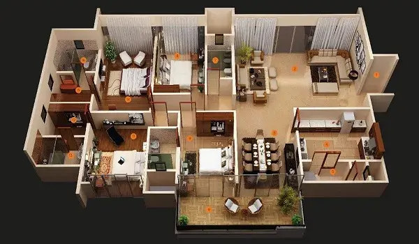 Godrej Trilogy floor plan 2