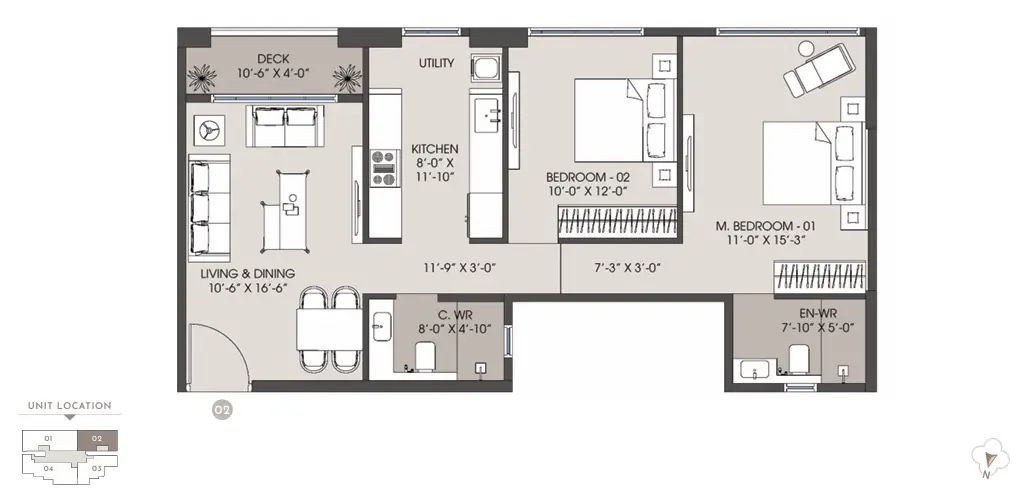 Jade Park floor plan 1