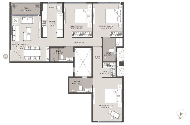 Jade Park floor plan 5