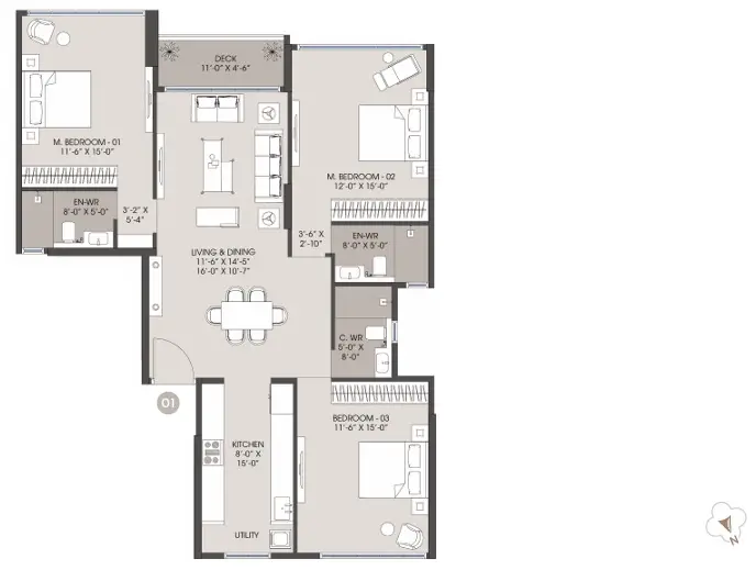 Jade Park floor plan 6