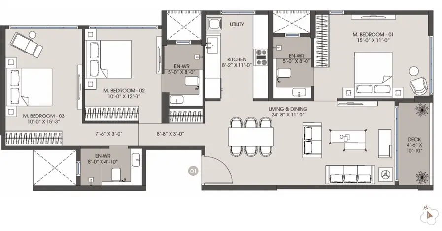 Jade Park floor plan 11