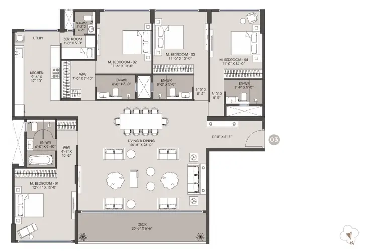 Jade Park floor plan 18