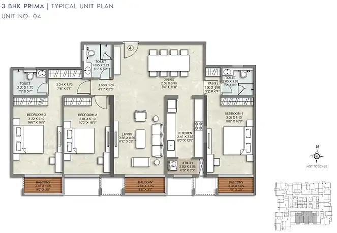 Kalpataru Amare floor plan 2