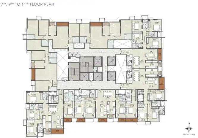 Kalpataru Amare floor plan 9