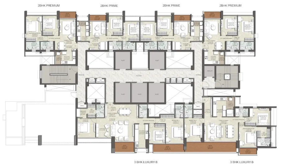 Kalpataru Eternia floor plan 2