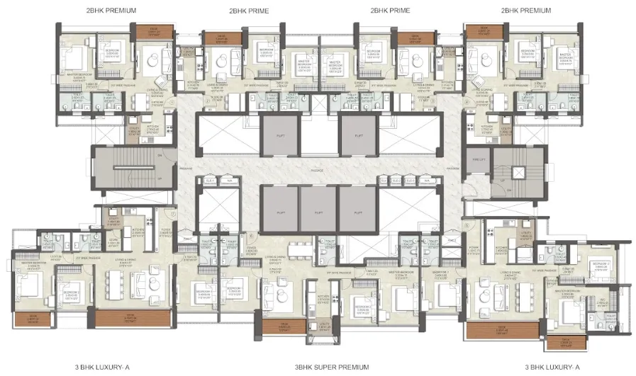 Kalpataru Eternia floor plan 3