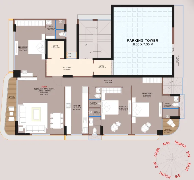 Kripa Oasis floor plan 1
