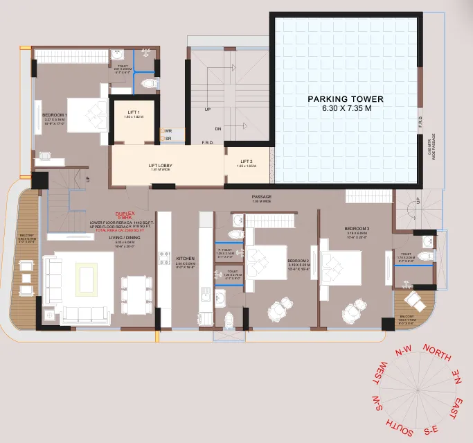 Kripa Oasis floor plan 3