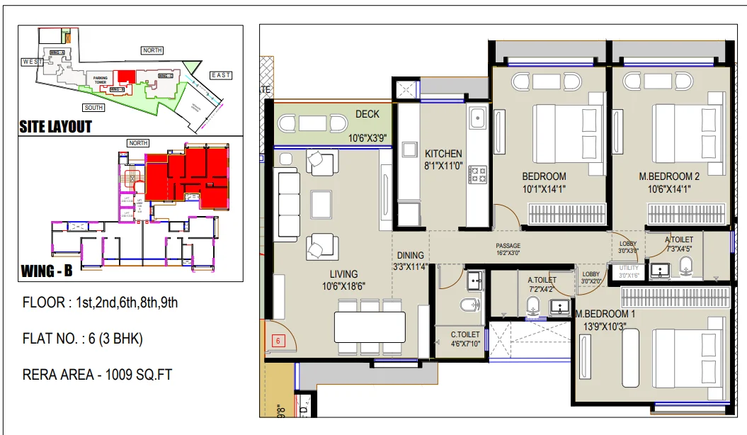 Mesacon Greens floor plan 8