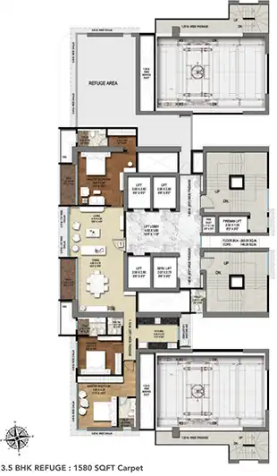 Moraj Opulence floor plan 5