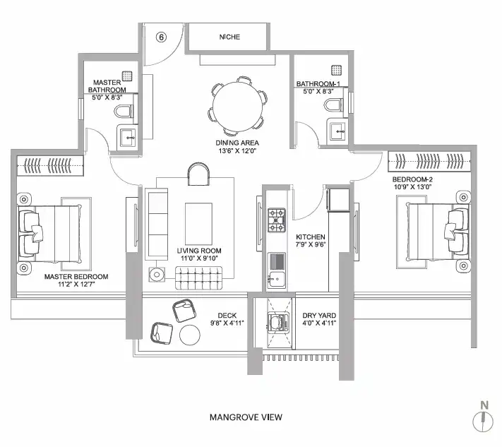 Narang Vivenda floor plan 1