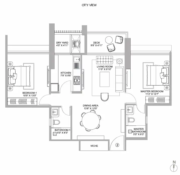 Narang Vivenda floor plan 4