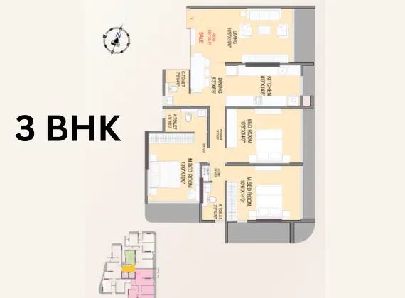 Nirmal CHSL floor plan 1