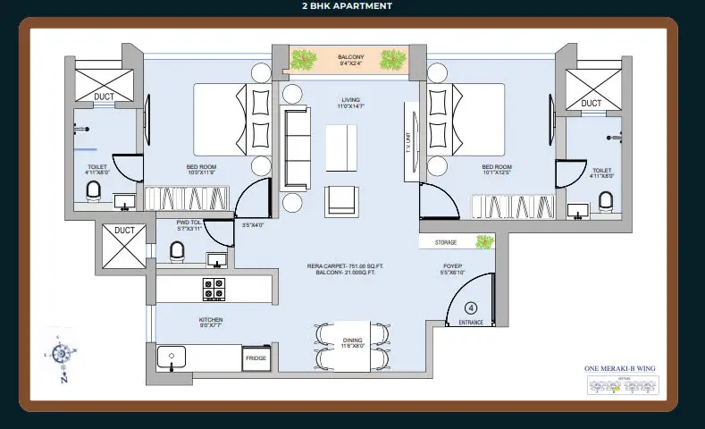 One Meraki floor plan 1
