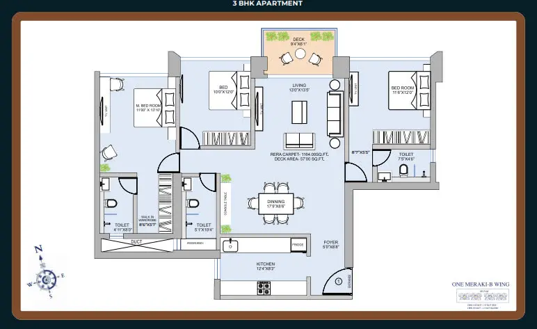One Meraki floor plan 2