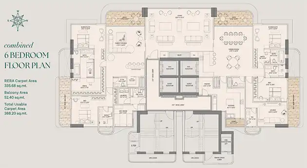 Palmera floor plan 2