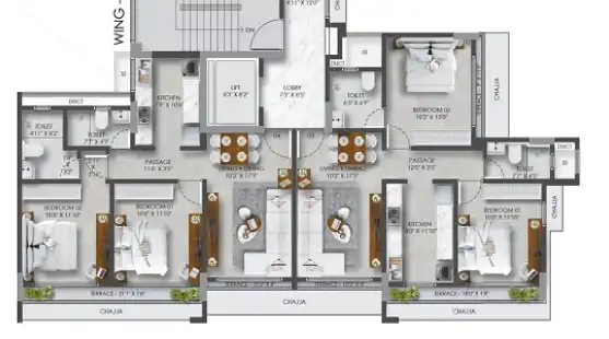 Paradigm Artteza floor plan 4