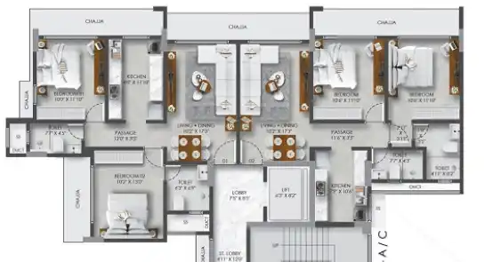 Paradigm Artteza floor plan 5