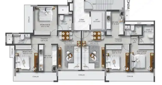 Paradigm Artteza floor plan 6