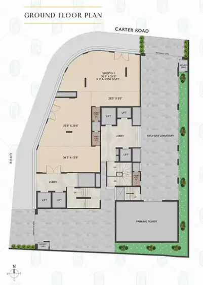 Platinum Oceanic floor plan 1