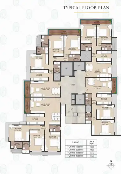 Platinum Oceanic floor plan 4