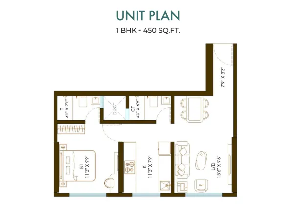 Promesa Westend floor plan 1