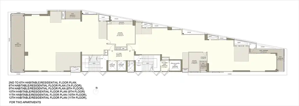 Raheja Valletta floor plan 1