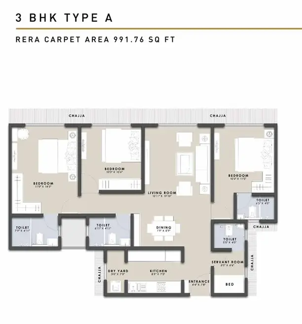 Raunak Centrum floor plan 2